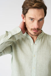 LONG SLEEEVE MEN SLIM FIT SHIRT