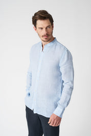 LONG SLEEEVE MEN SLIM FIT SHIRT