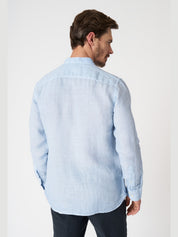 Long sleeeve men slim fit shirt