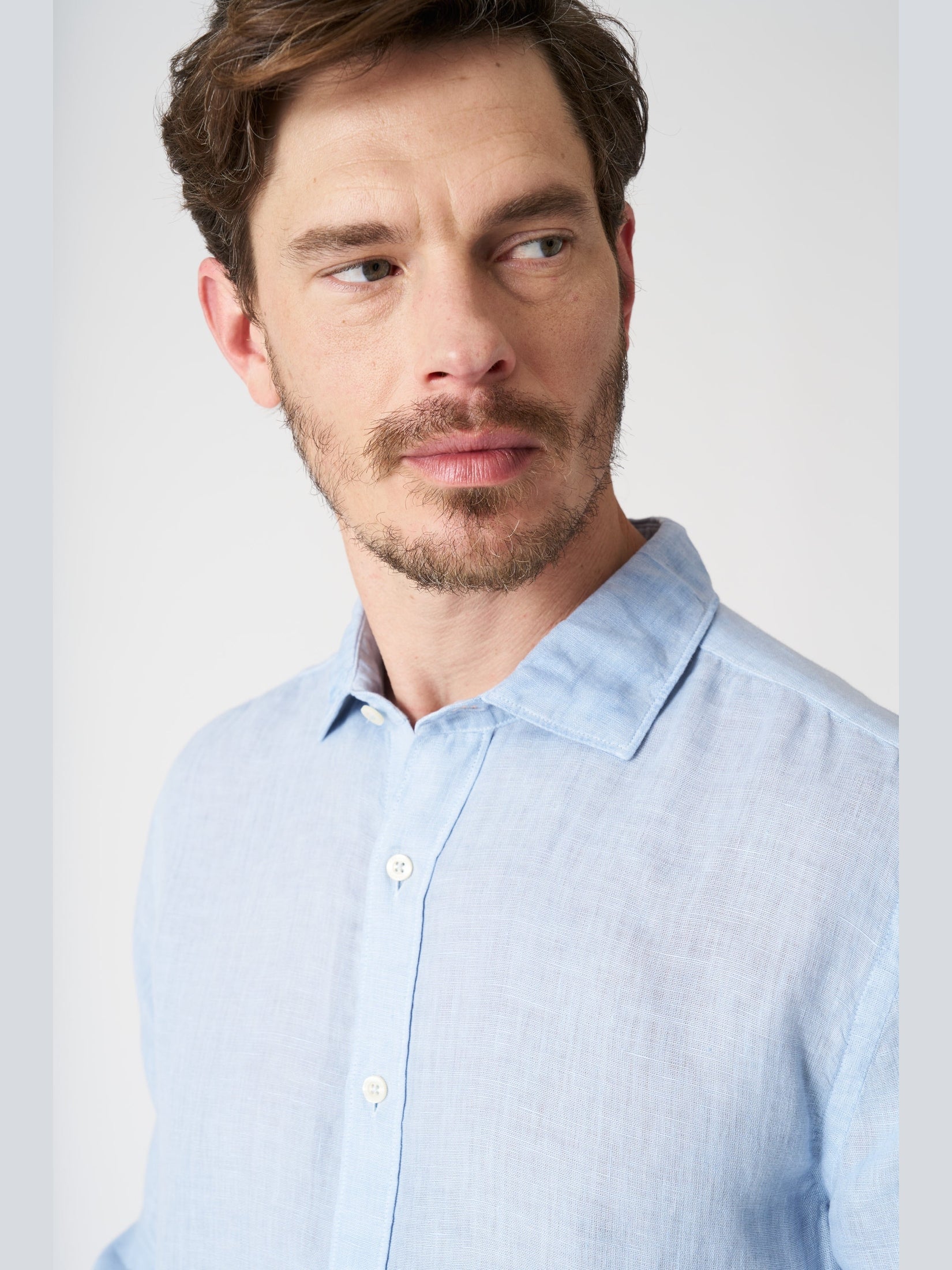 Long sleeve slim fit shirt