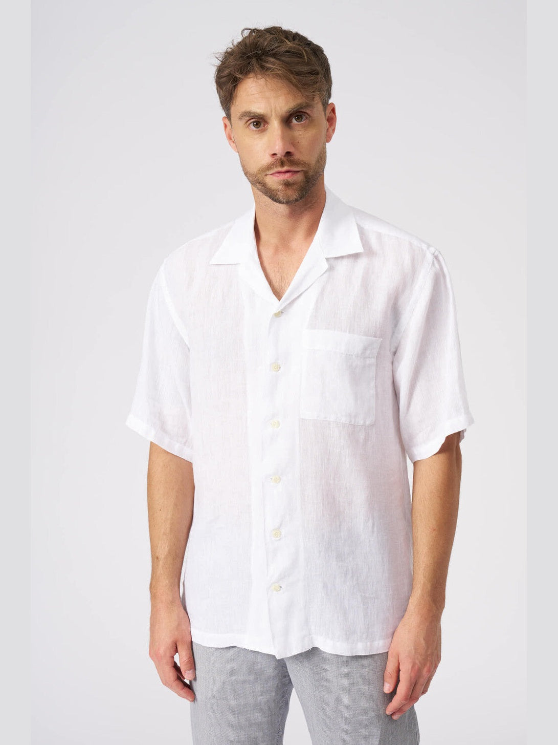 Short sleeve men relaxed fit