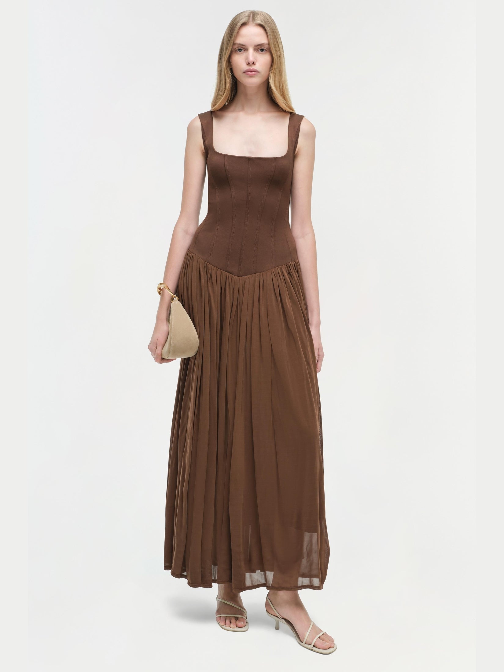 Jamie jersey midi dress