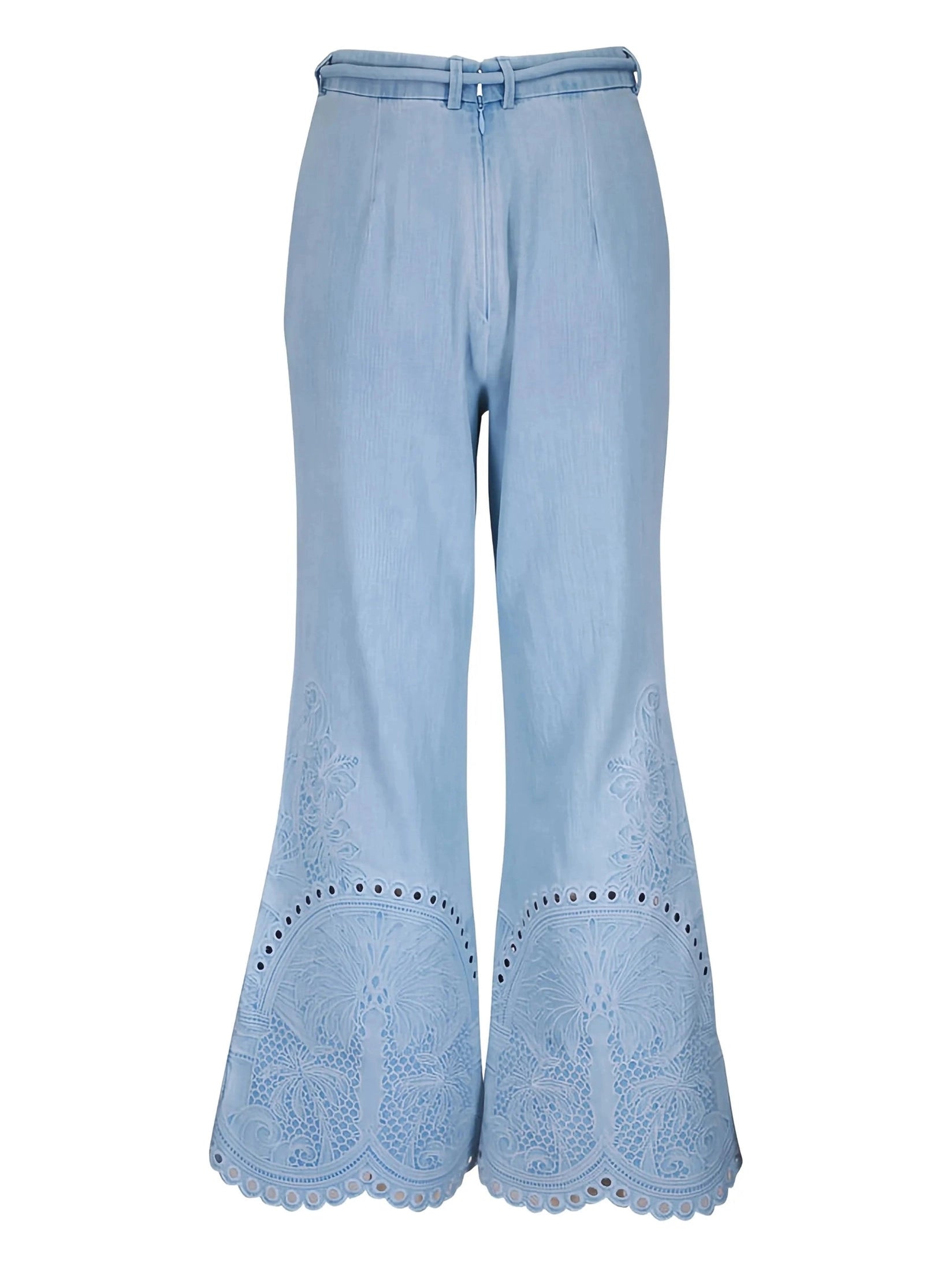Daylight denim cropped pant