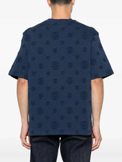 Applique monogram oversized t-shirt
