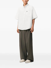 Ami De Coeur embroidered boxy shirt