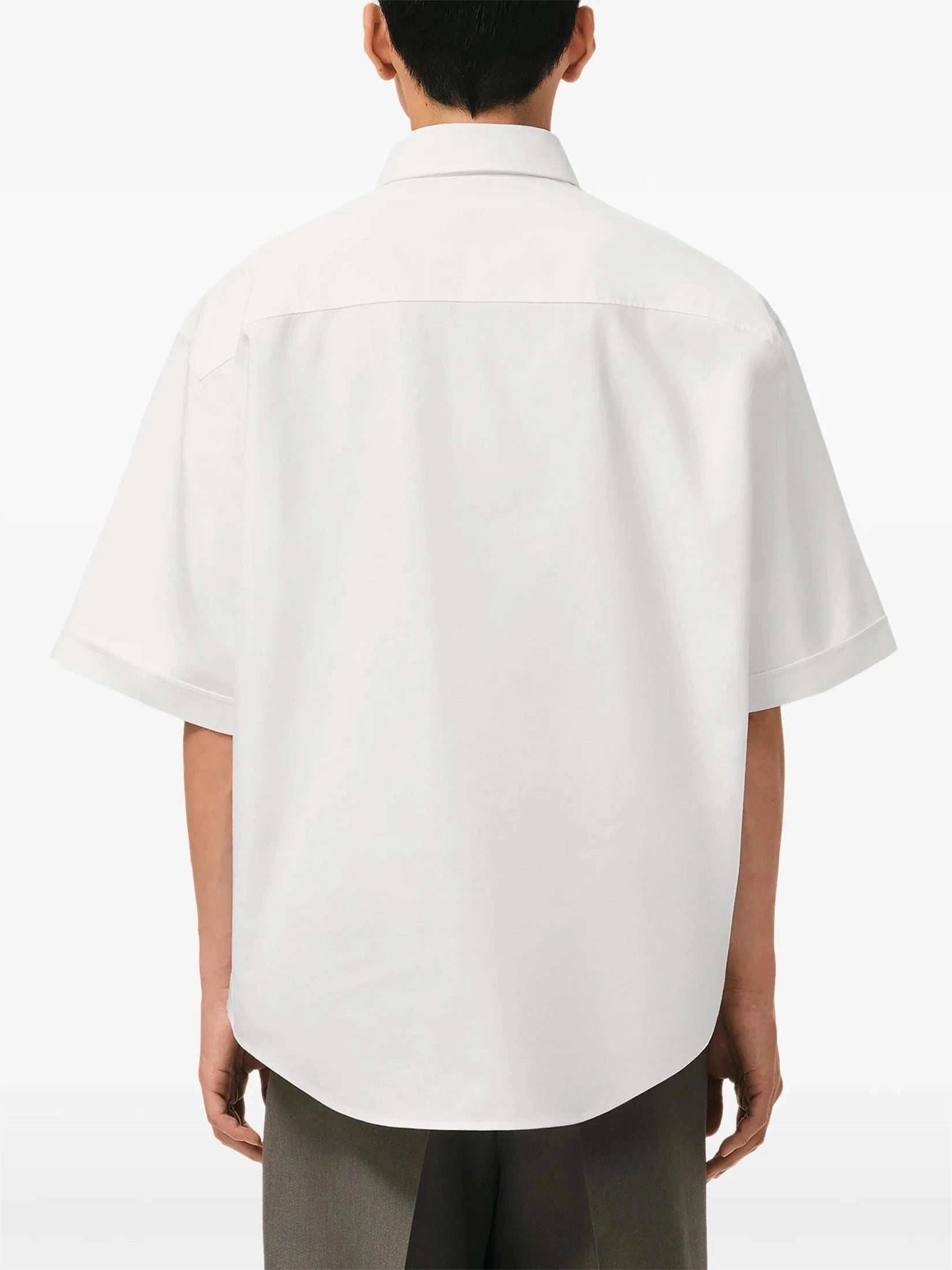 Ami De Coeur embroidered boxy shirt