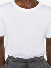 Optical white jersey T-shirt