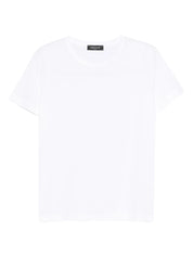 Optical white jersey T-shirt