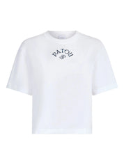 Patou logo collar tshirt