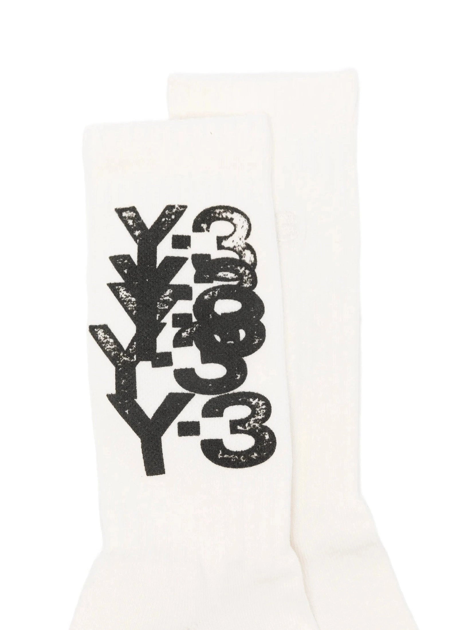 Y-3 Merch Socks - Chalk White