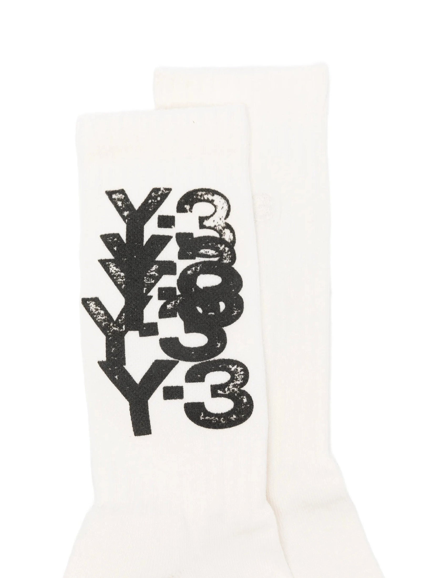 Y-3 Merch Socks - Chalk White
