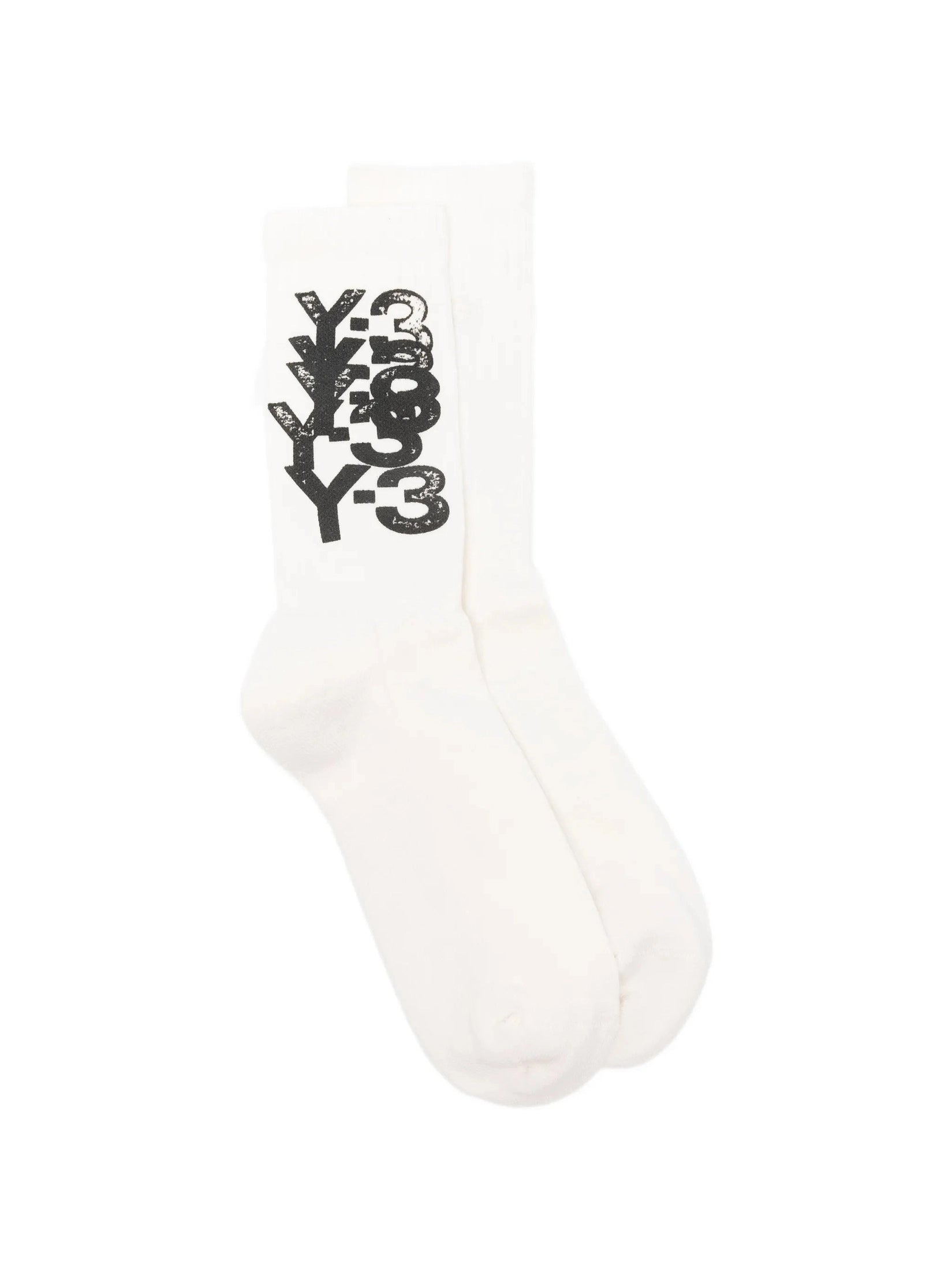 Y-3 Merch Socks - Chalk White