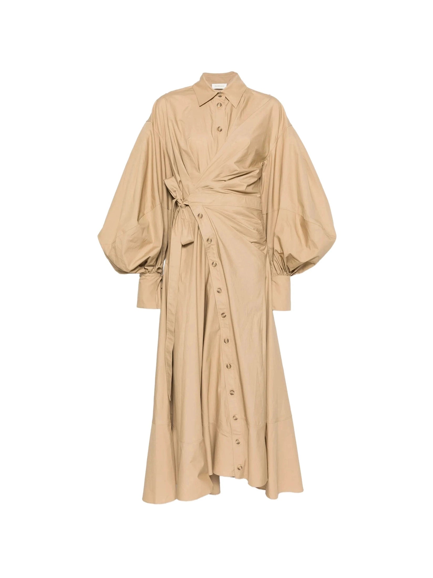 Rebellion poplin midi dress
