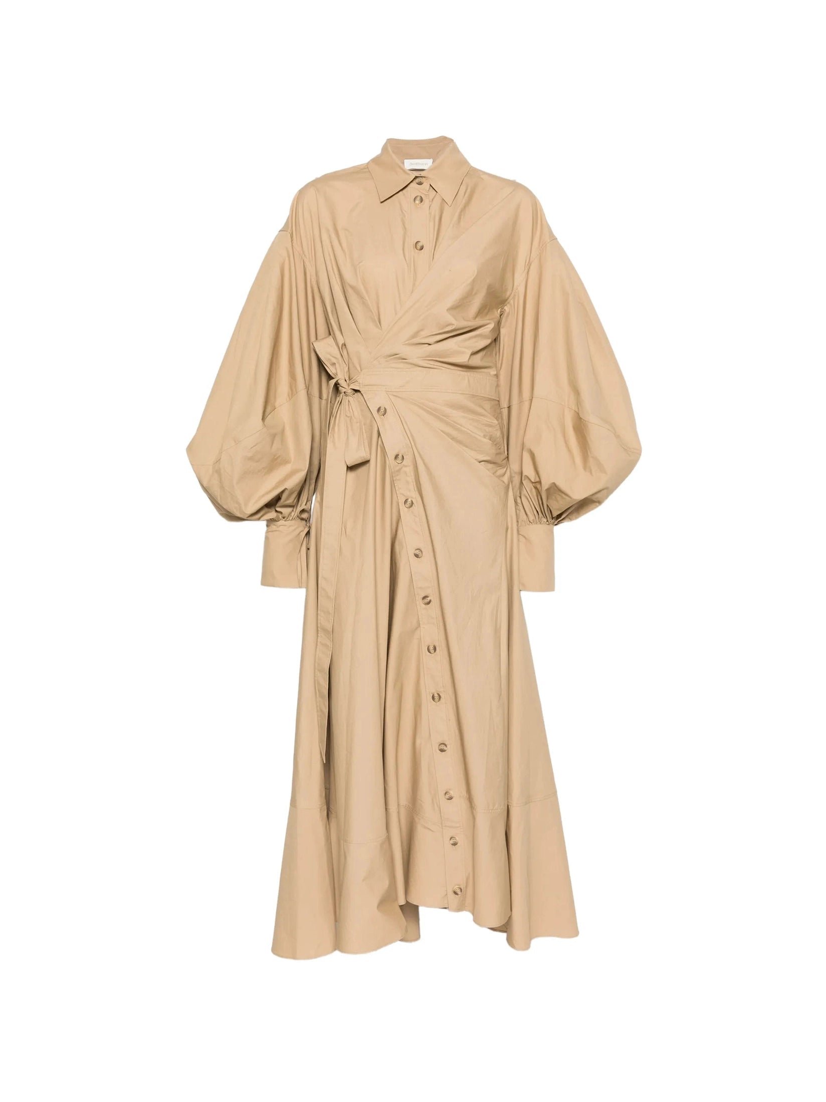 Rebellion poplin midi dress