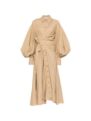 Rebellion poplin midi dress