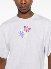 Mini arrow soft life crop tee gray melan