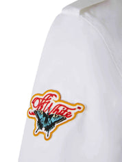 Popeline s/s fitted shirt white haute