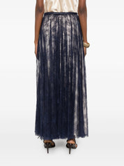 Alberta Ferretti laced maxi skirt