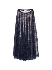 Alberta Ferretti laced maxi skirt