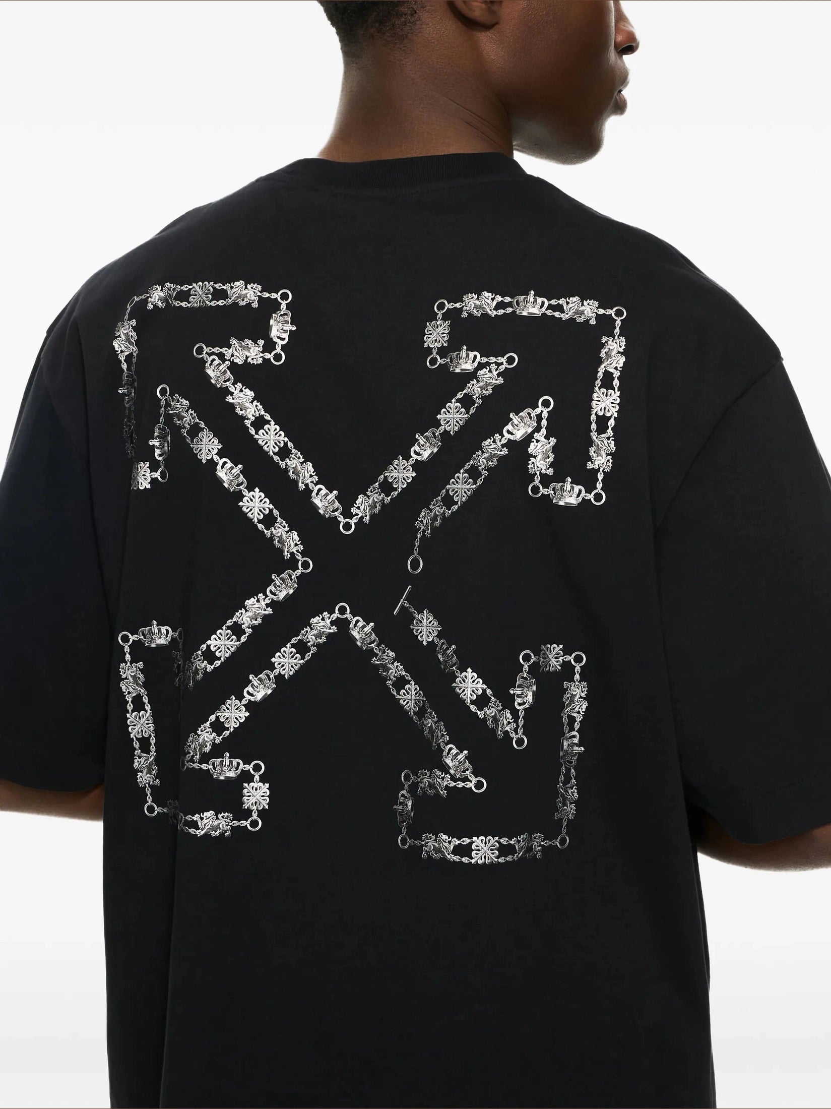 Chain araldic arrow s/s skate tee