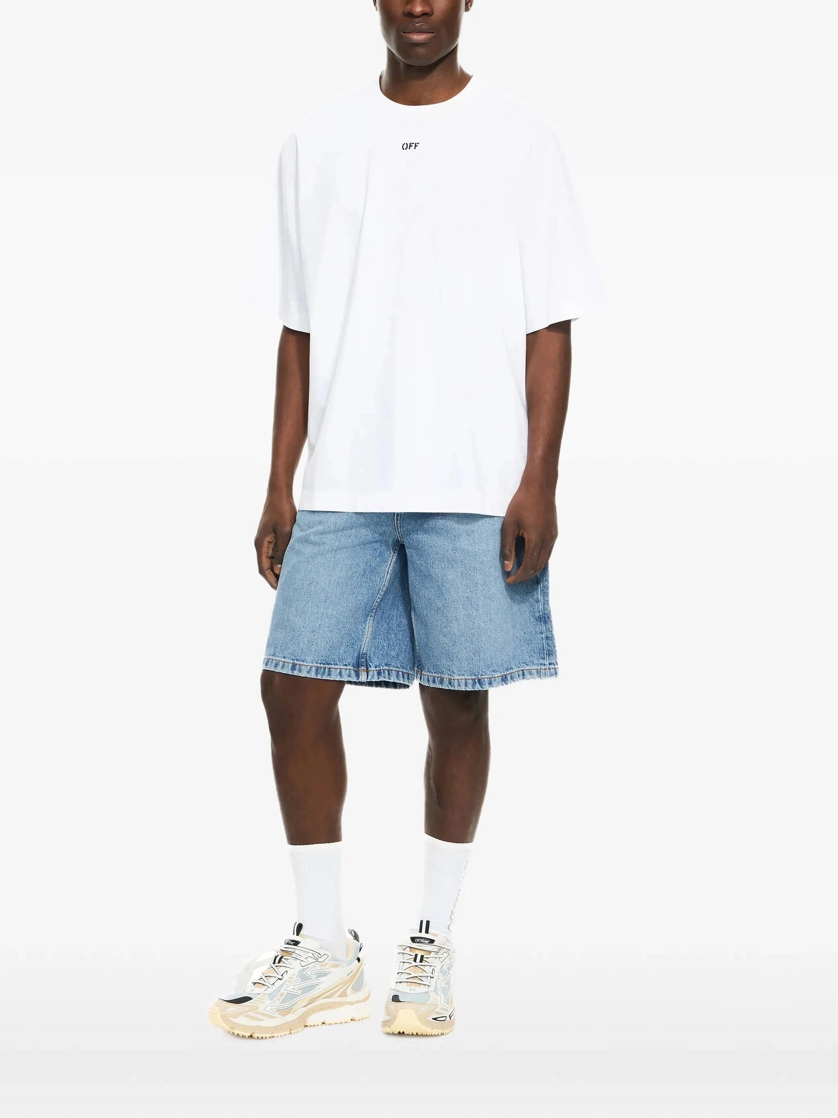 3d arrow spray s/s skate tee