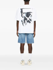 3d arrow spray s/s skate tee