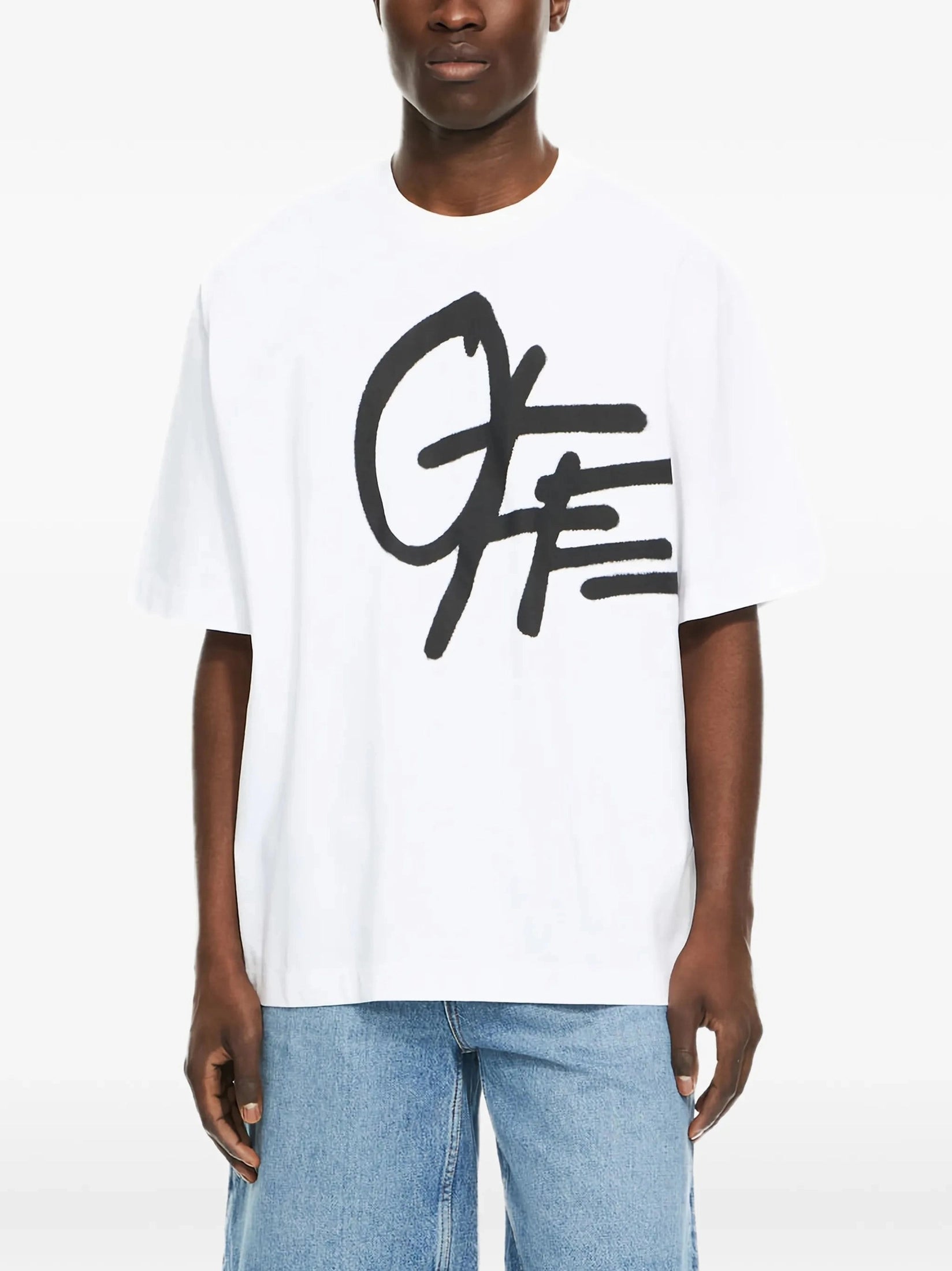 Shared spray logo s/s skate tee