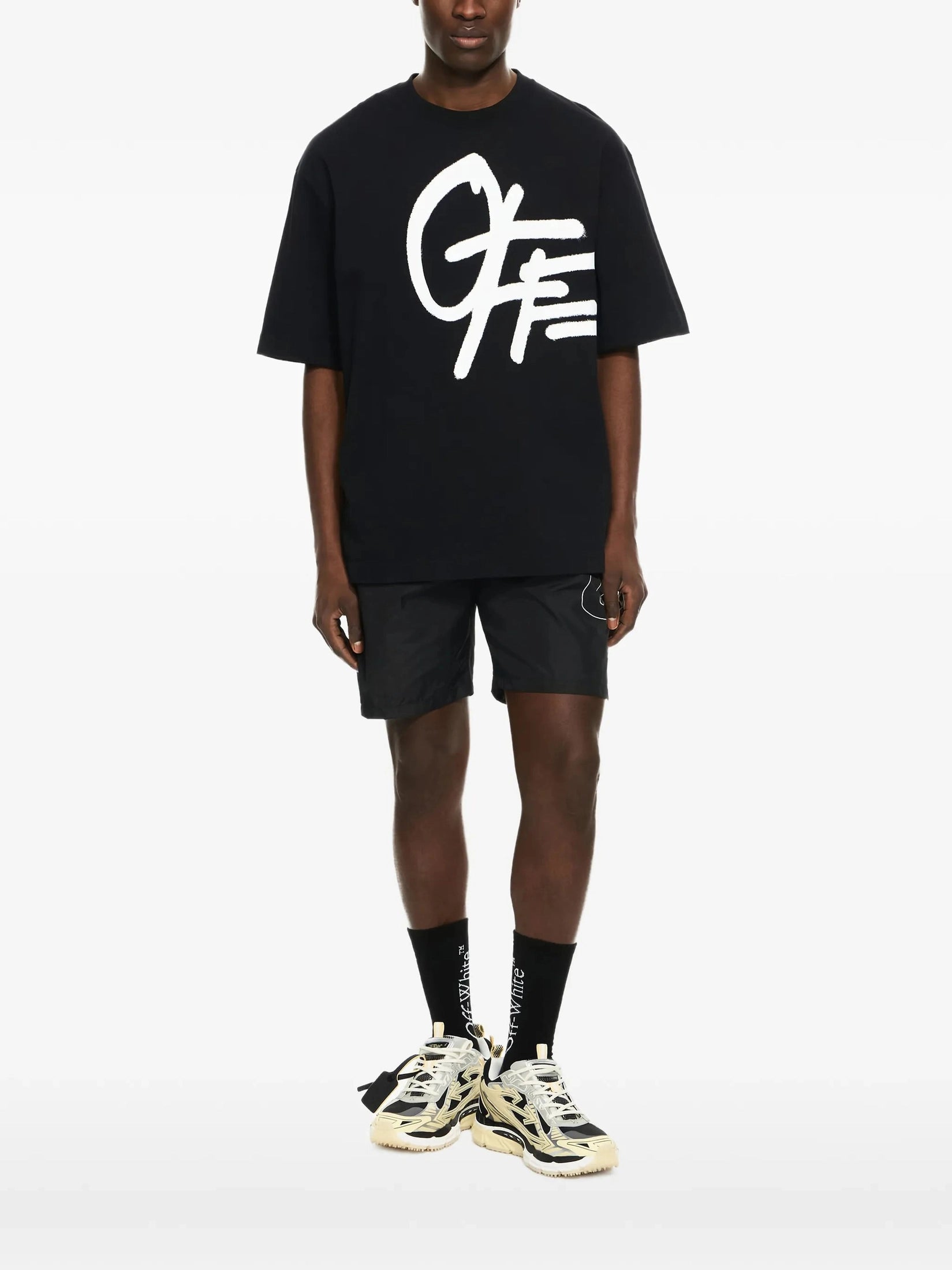 Shared spray logo s/s skate tee
