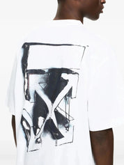Rubbed paint arrows s/s skate tee
