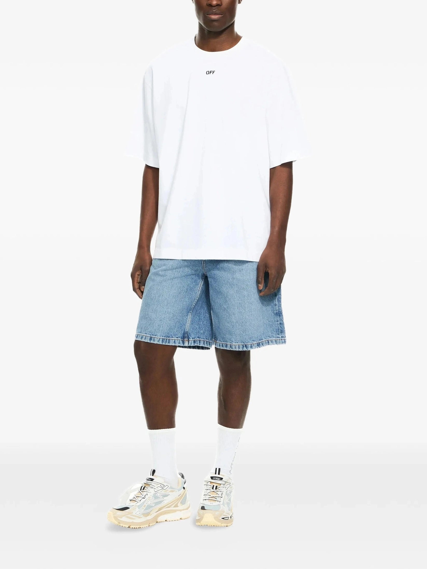 Rubbed paint arrows s/s skate tee