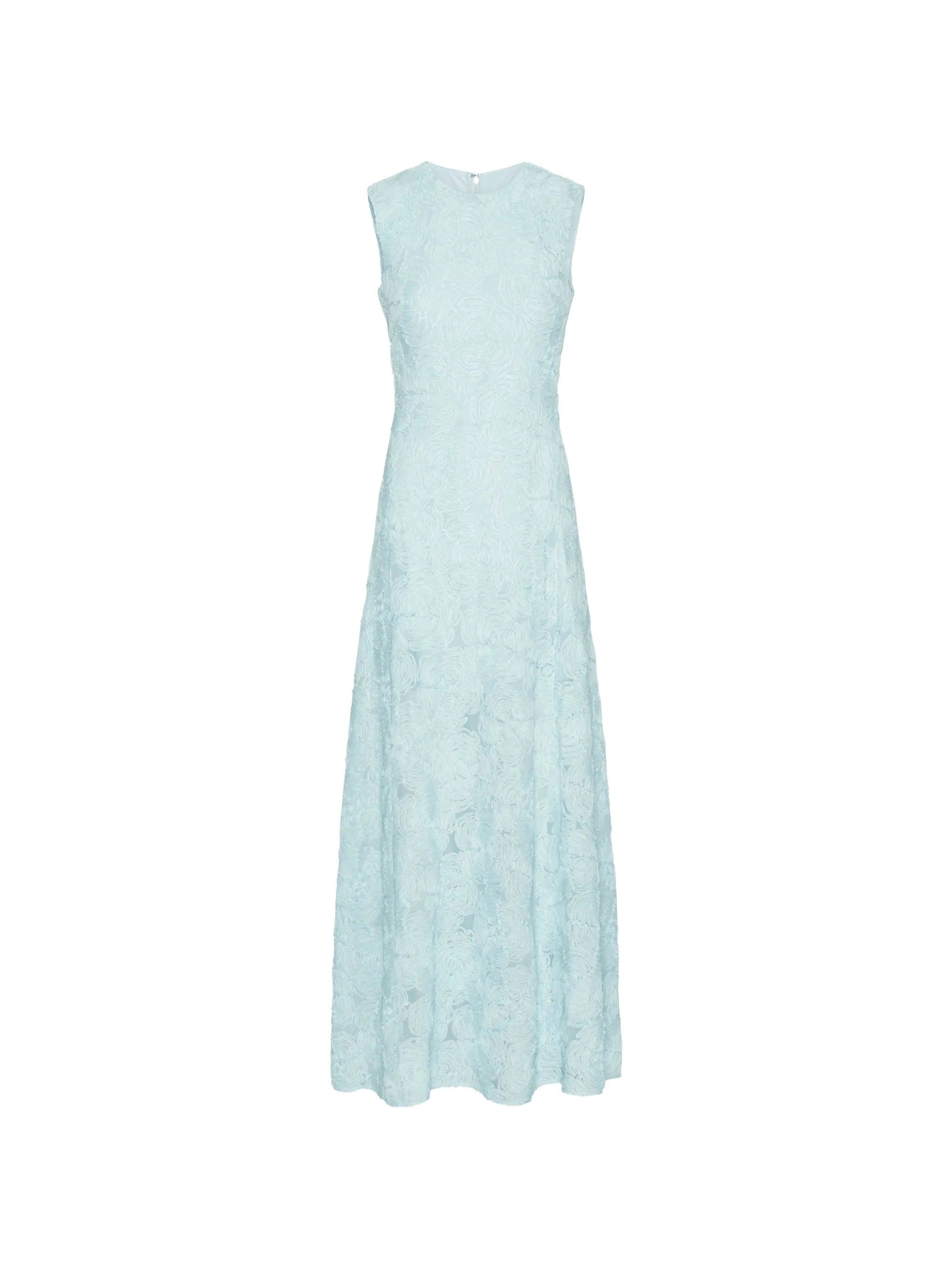 Mesh maxi dress