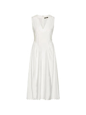 Sleeveless midi dress