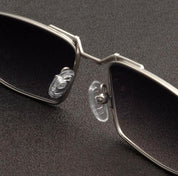 SILVER BLACK SUNGLASSES