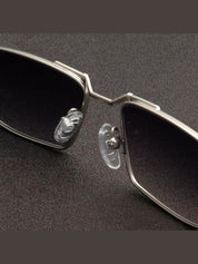 Silver black sunglasses
