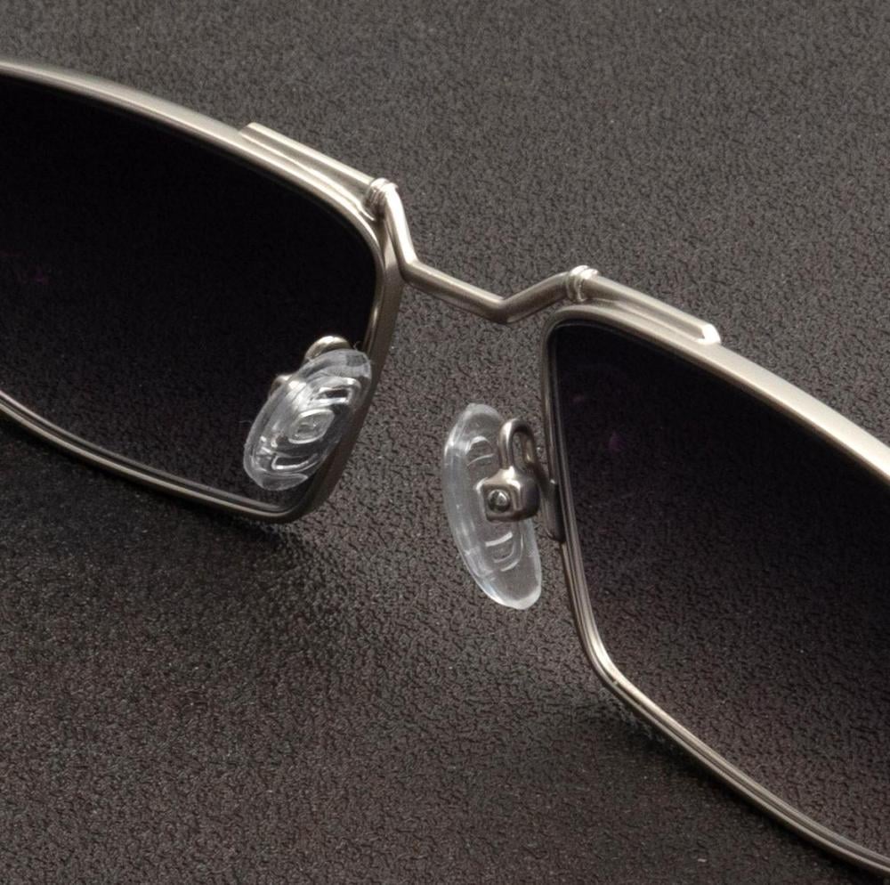 SILVER BLACK SUNGLASSES