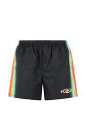 Monogram swim shorts