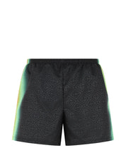Monogram swim shorts