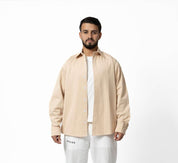 BEIGE LAYERED SHIRT