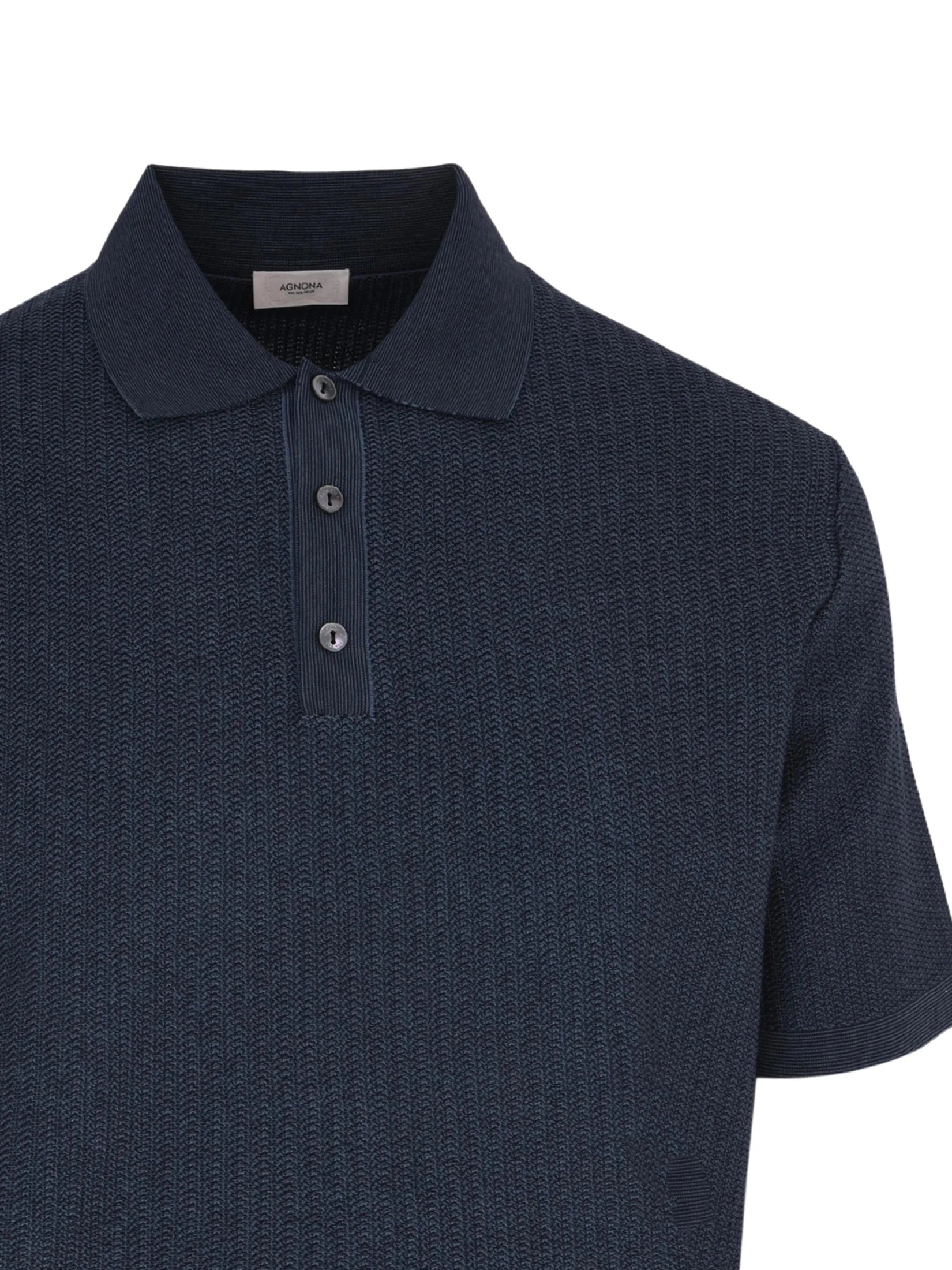 Polo knit flora 2/50 + setico 2/120 - fin 18 - jacquard