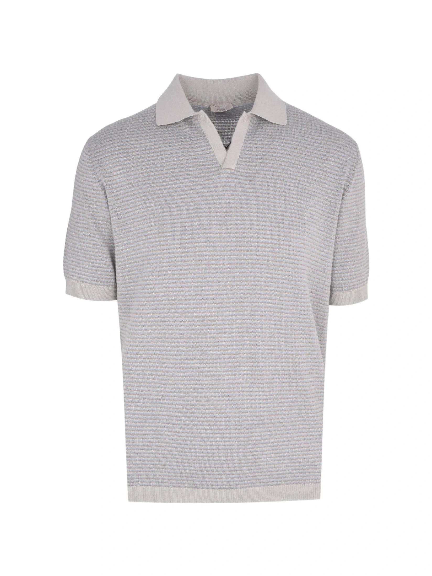Polo knit flora 2/50 + linsee 2/60 - fin 14 - rigato