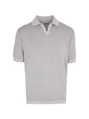 Polo knit flora 2/50 + linsee 2/60 - fin 14 - rigato