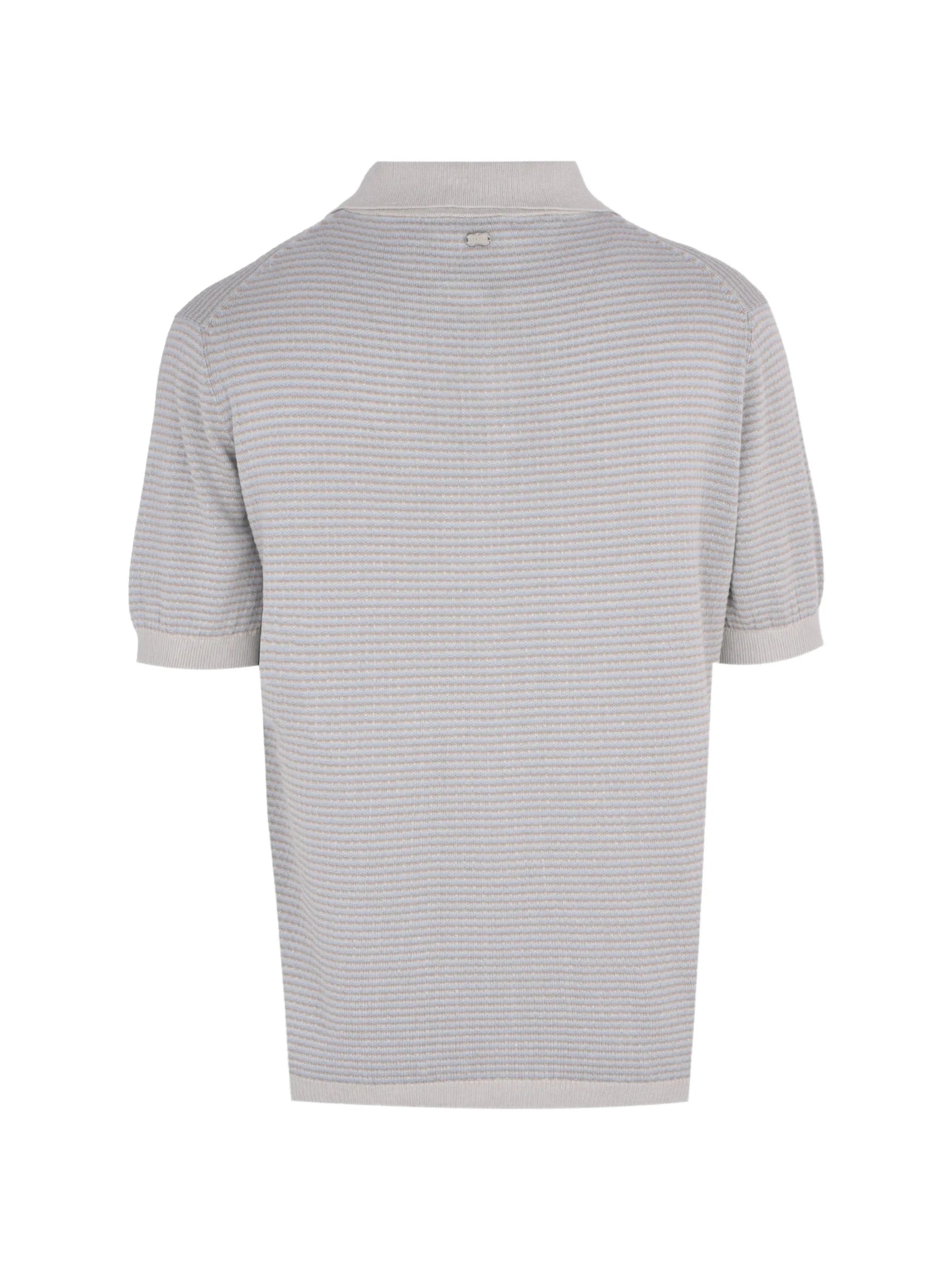 Polo knit flora 2/50 + linsee 2/60 - fin 14 - rigato