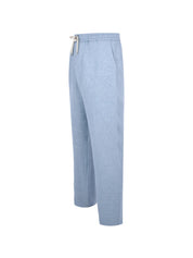 Long formal trouser delave linen