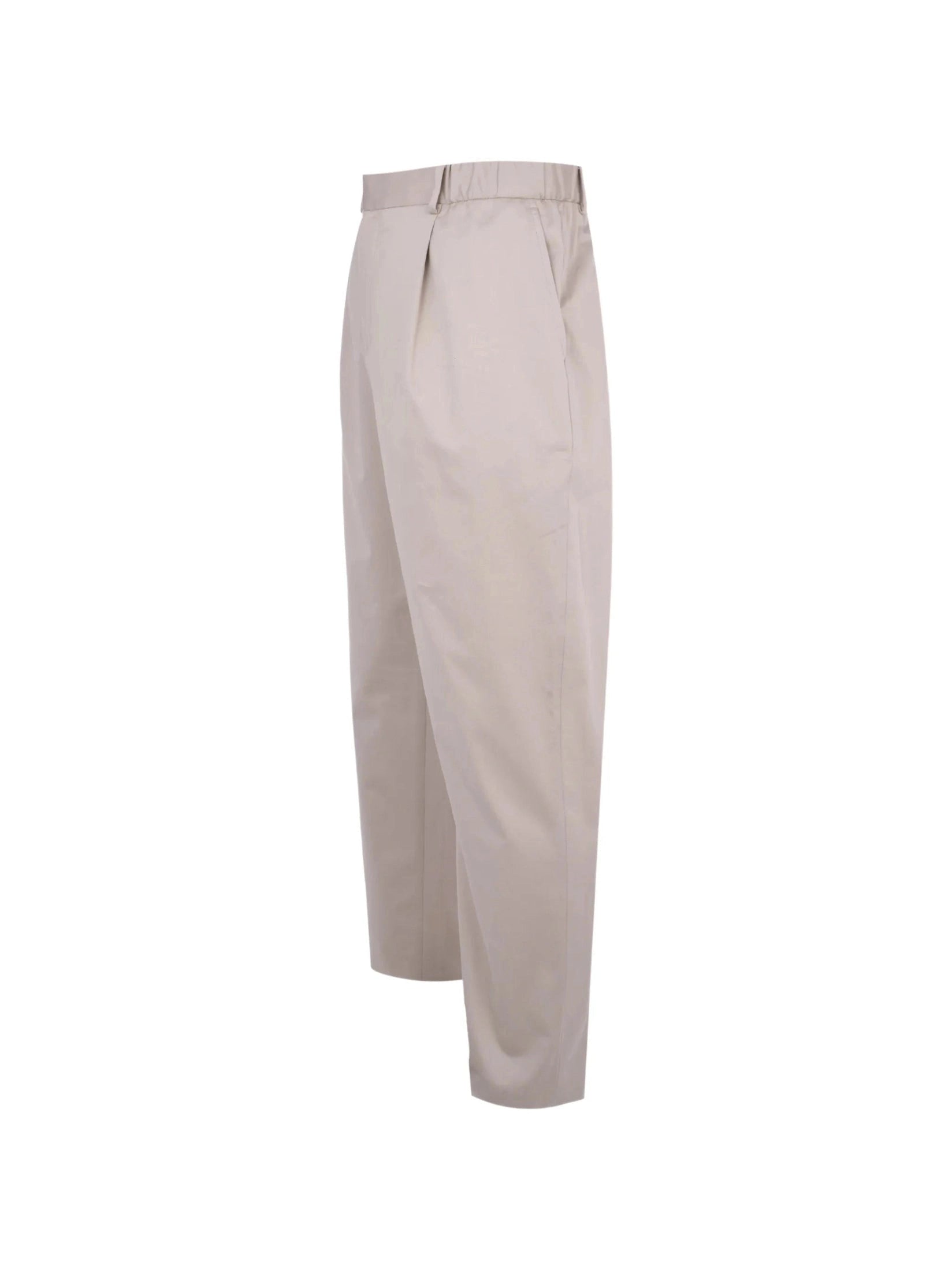 Long formal trouser cotton satin