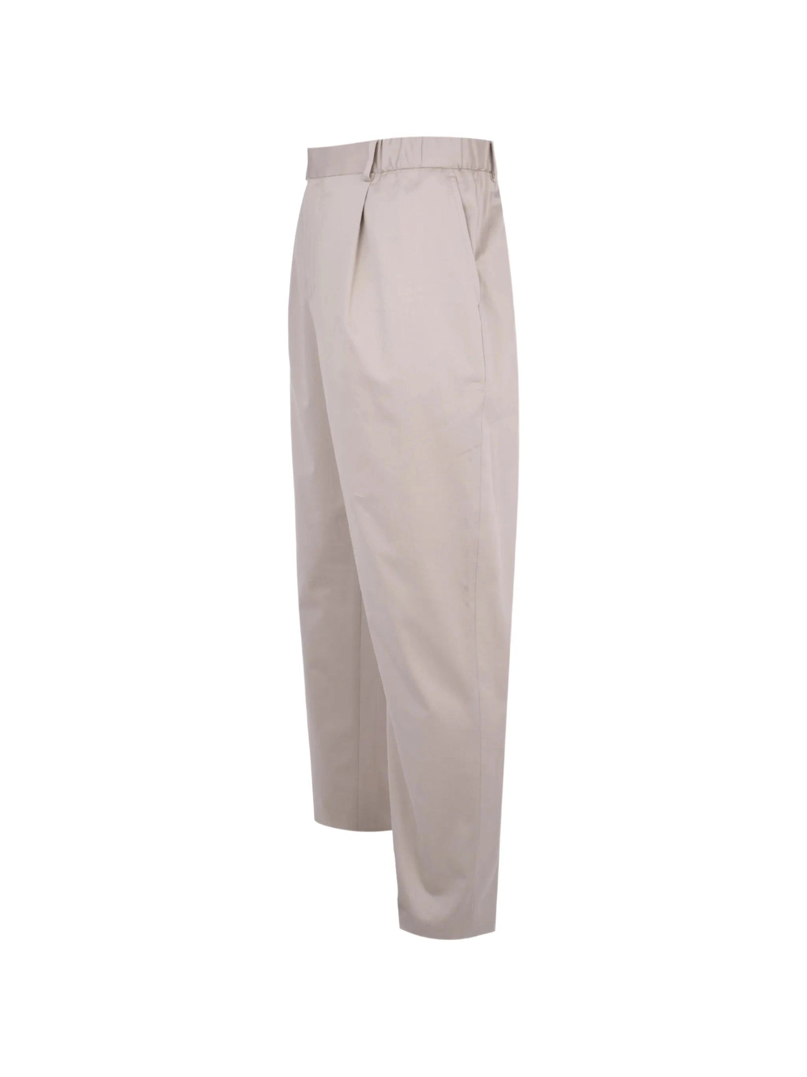 Long formal trouser cotton satin