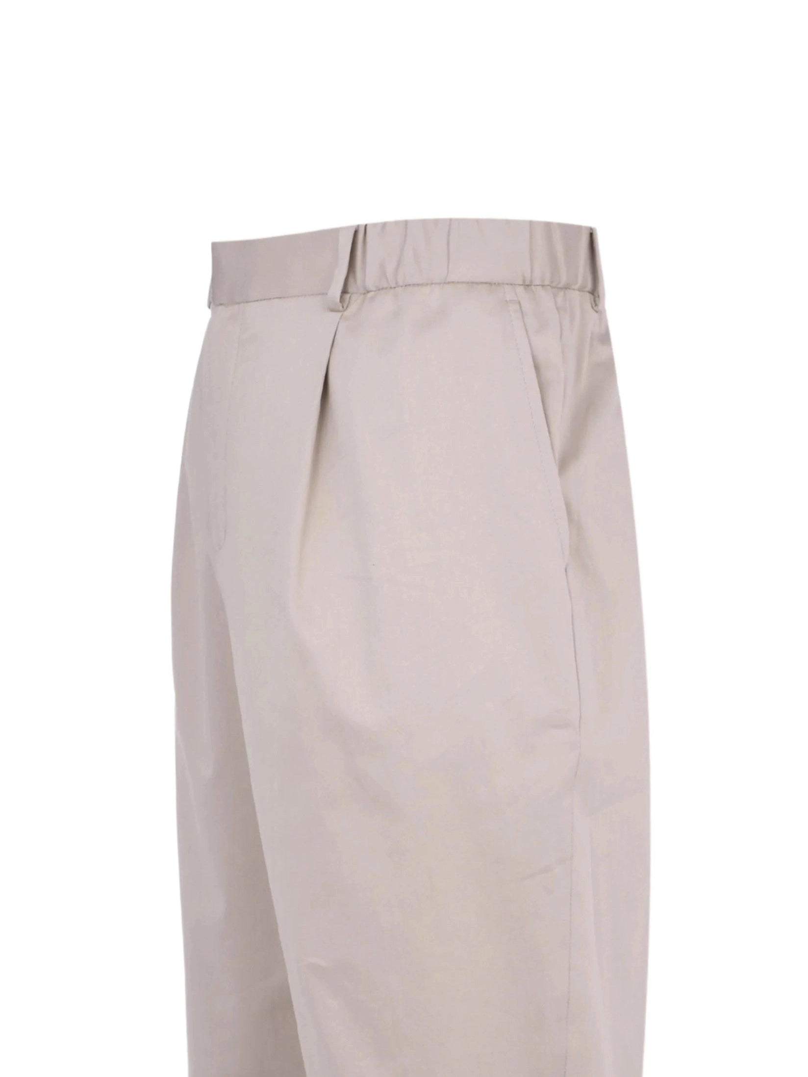 Long formal trouser cotton satin