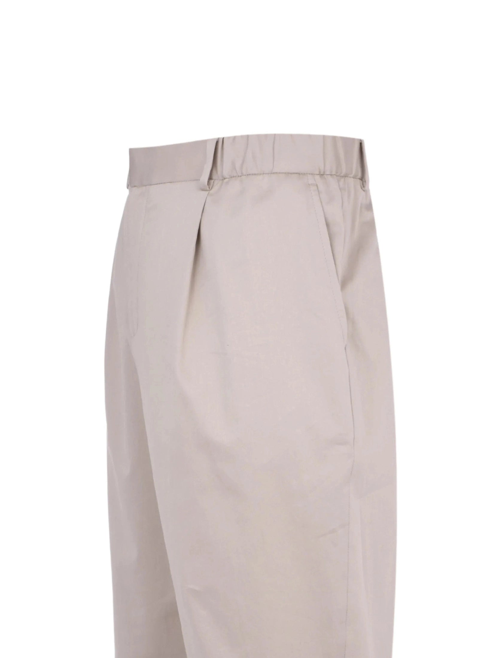 Long formal trouser cotton satin