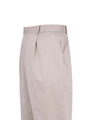 Long formal trouser cotton satin