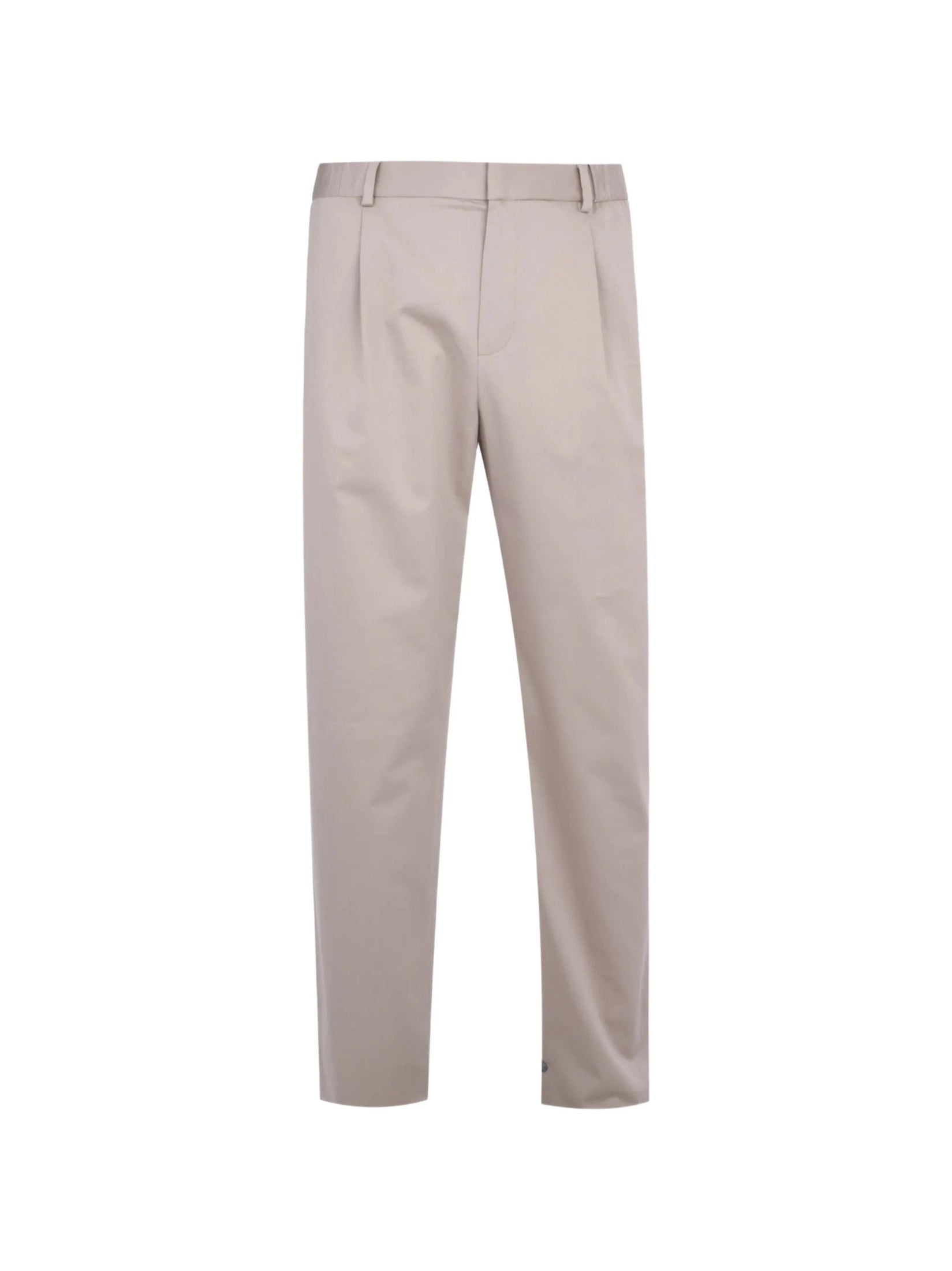 Long formal trouser cotton satin
