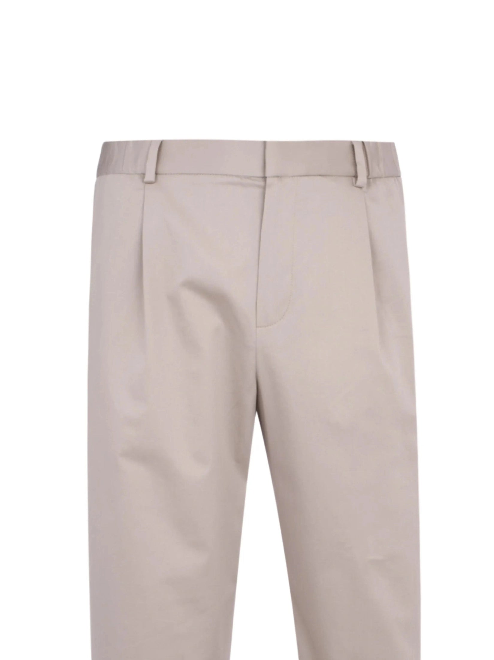 Long formal trouser cotton satin